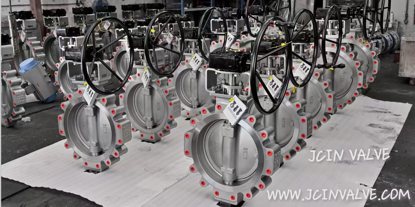 Double eccentric butterfly valve